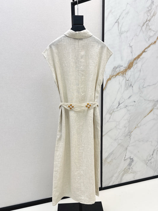 Loro 25ss linen dress