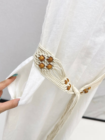 Loro 25ss linen dress