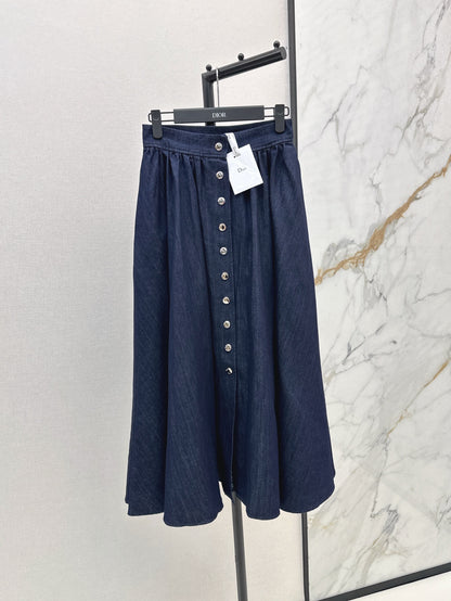 CD 25SS denim skirt
