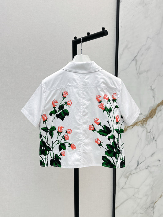 Loe 25ss print shirt