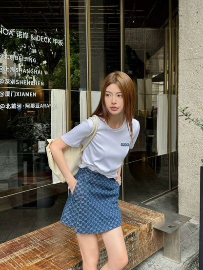 Gu 25ss tee short set