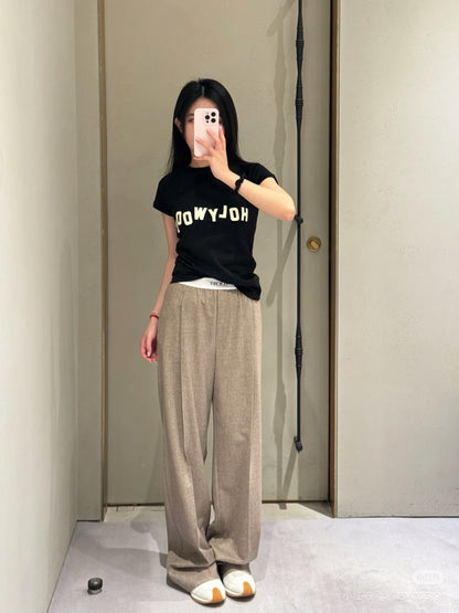 Loe 25ss webbing pants