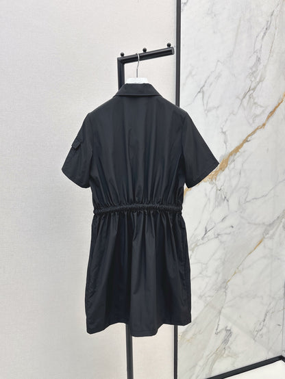 Mon 25ss drawstring dress