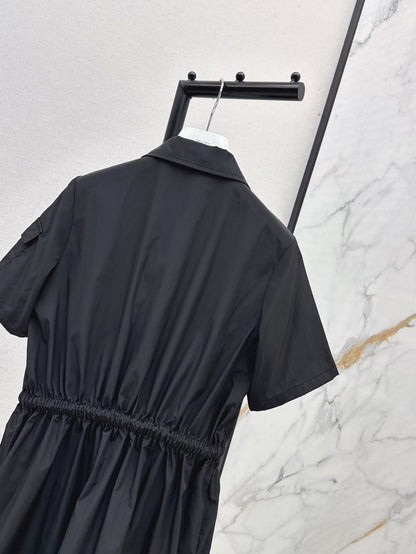 Mon 25ss drawstring dress