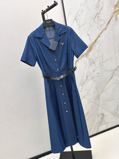 Pra 25ss denim dress