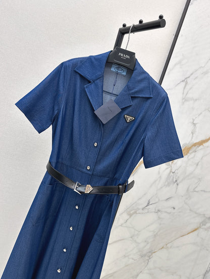 Pra 25ss denim dress
