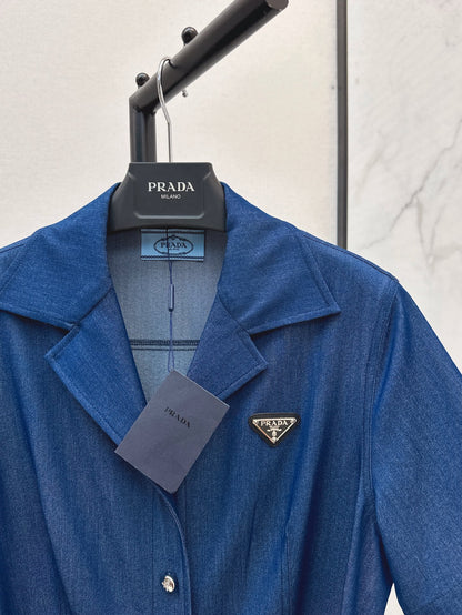 Pra 25ss denim dress