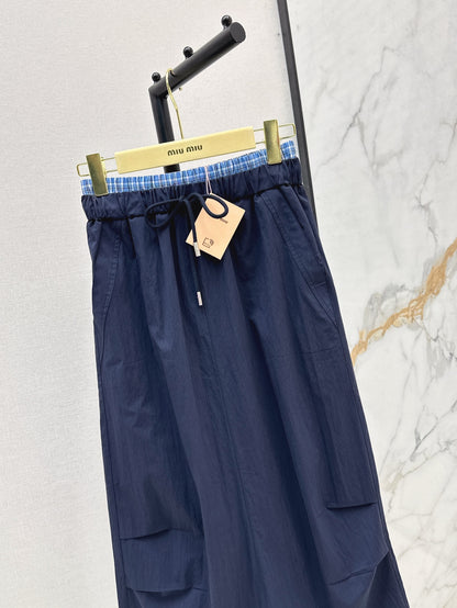 Miu 25ss drawstring skirt