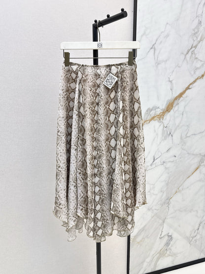 Loe 25ss ruffle skirt