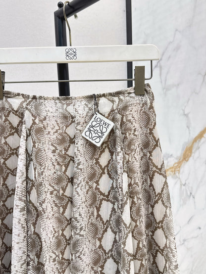 Loe 25ss ruffle skirt
