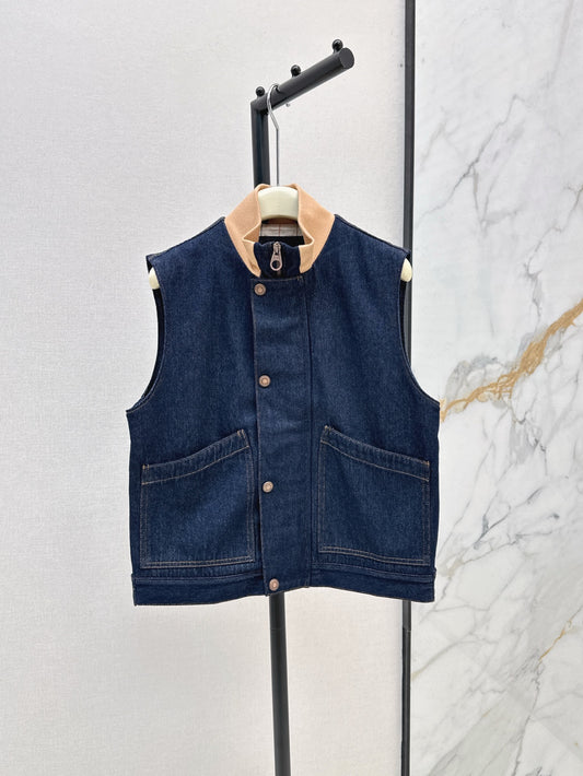 Loro 25ss denim vest