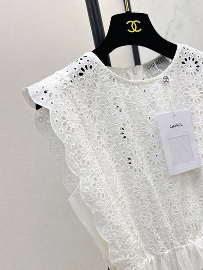 Chan 25ss hollow dress