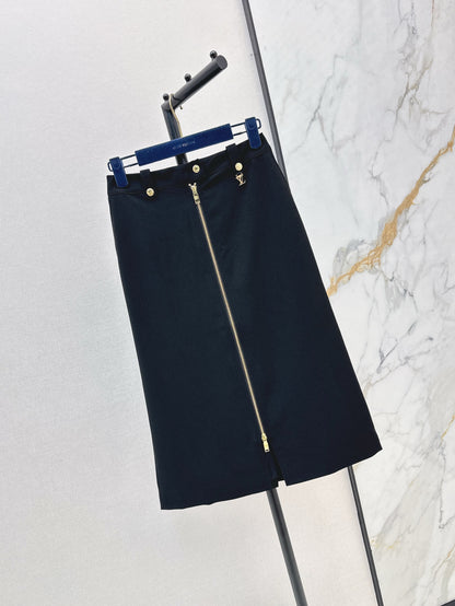 Louis 25ss zipper skirt