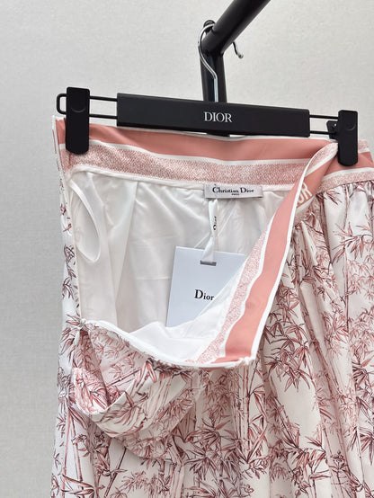 CD 25SS print skirt