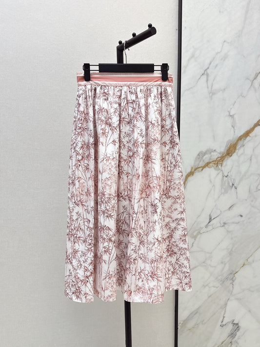 CD 25SS print skirt