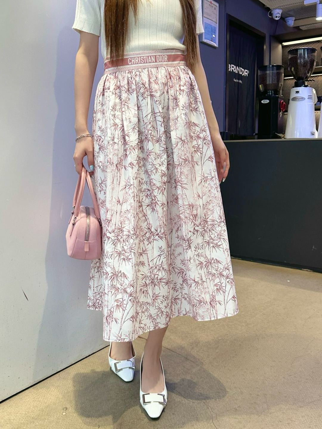 CD 25SS print skirt