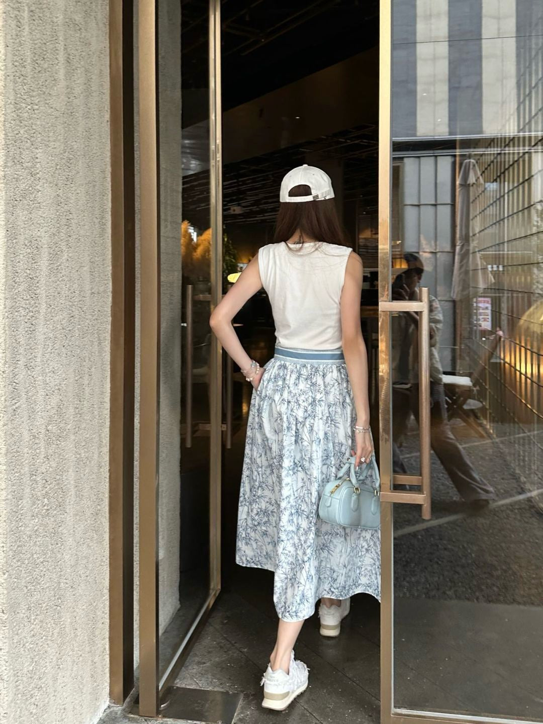 CD 25SS print skirt