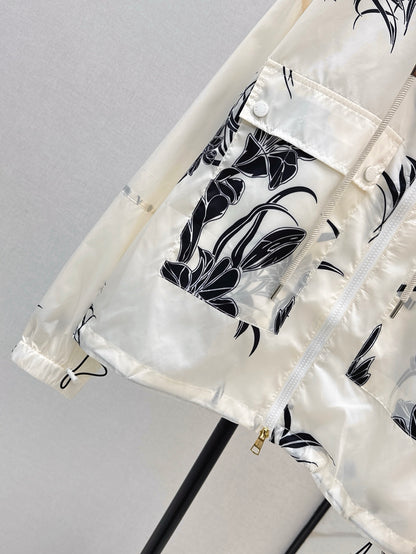 Mon 25ss print jacket