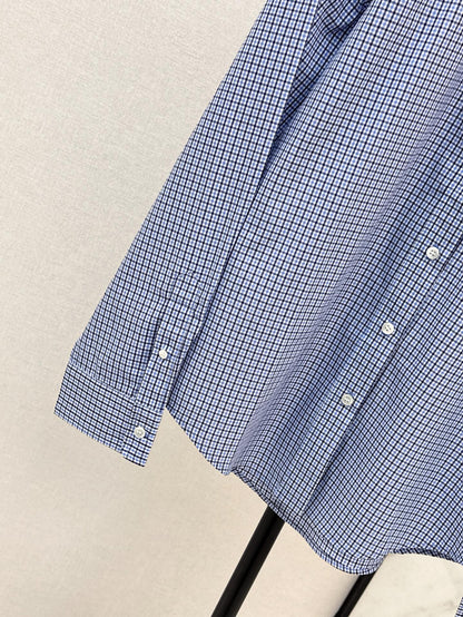 Miu 25ss plaid shirt