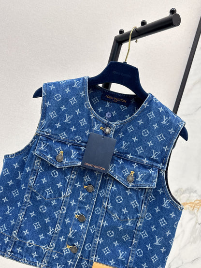 Louis 25ss denim vest