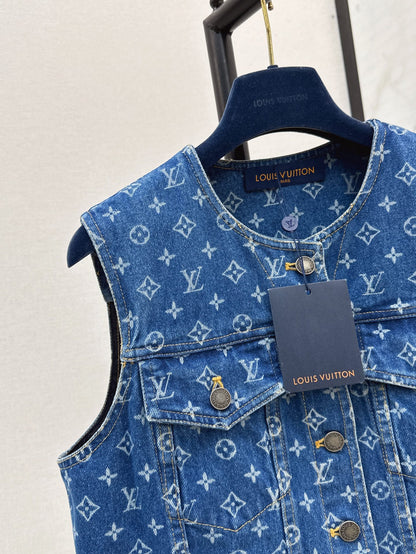 Louis 25ss denim vest