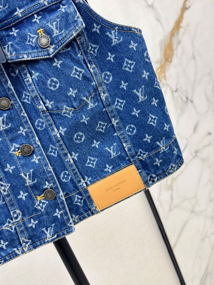 Louis 25ss denim vest