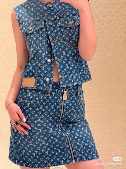 Louis 25ss denim vest
