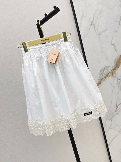Miu 25ss lace skirt