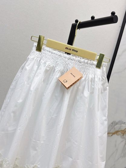 Miu 25ss lace skirt