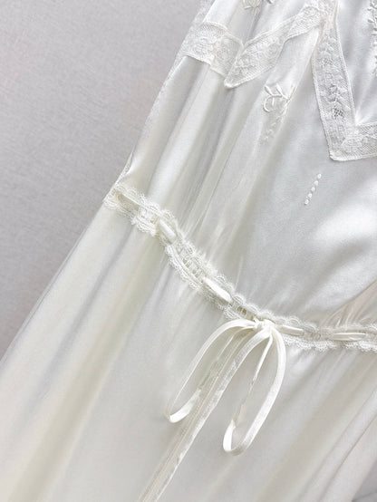 Pra 25ss satin lace dress