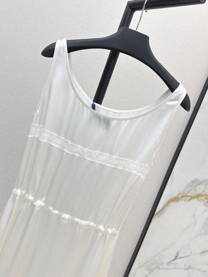 Pra 25ss satin lace dress