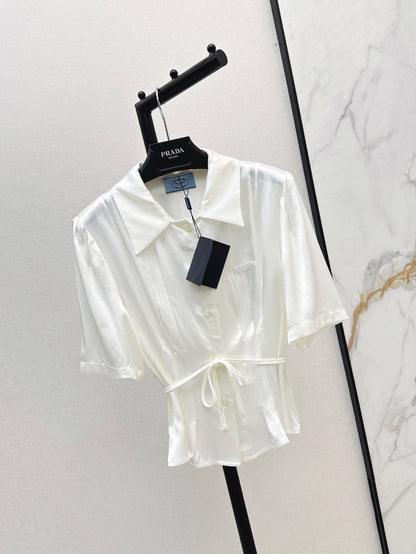 Pra 25ss satin shirt