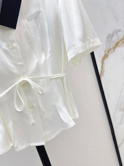 Pra 25ss satin shirt