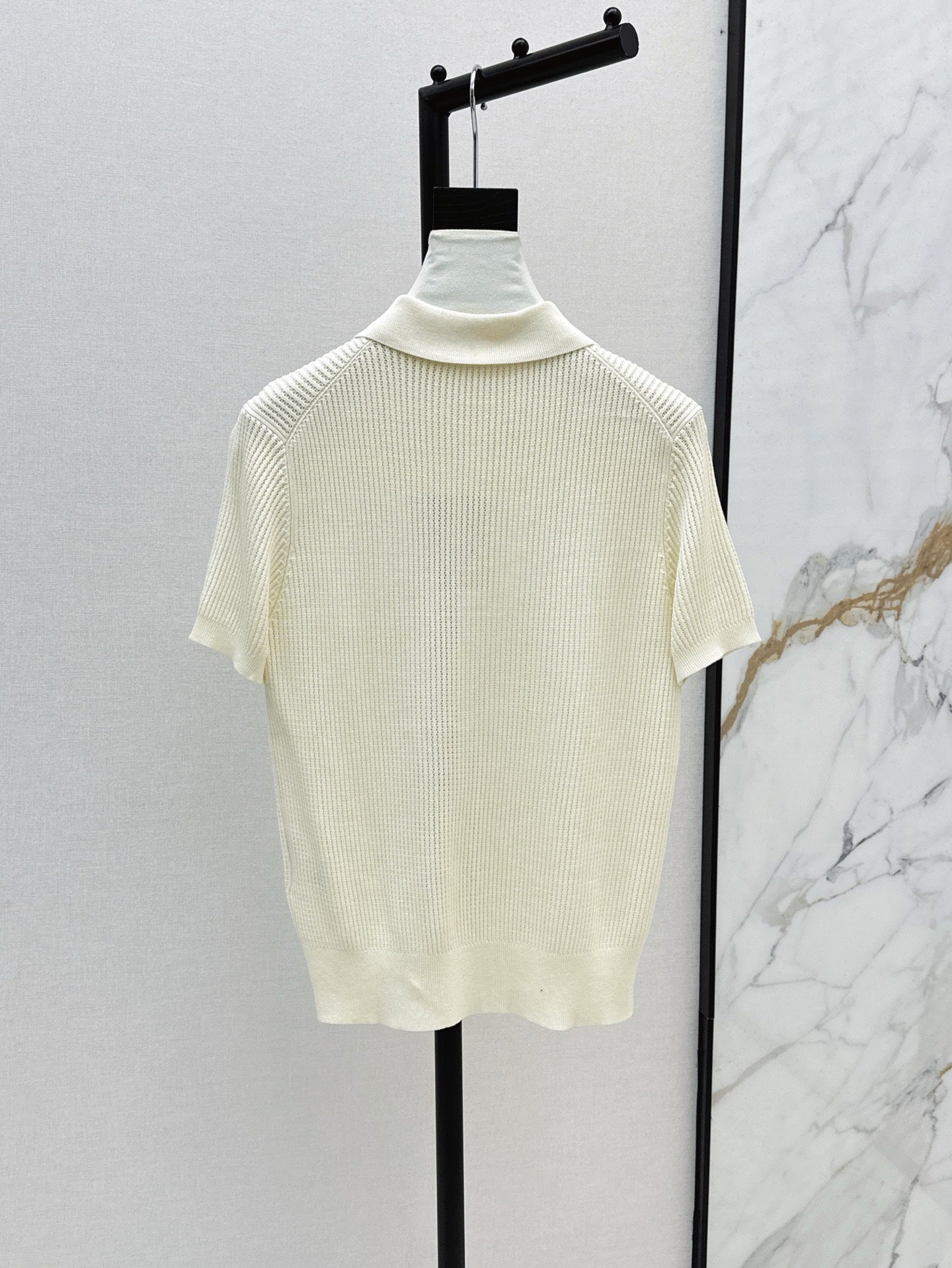 Loro 25ss knit polo shirt