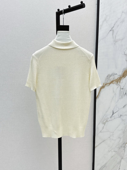 Loro 25ss knit polo shirt
