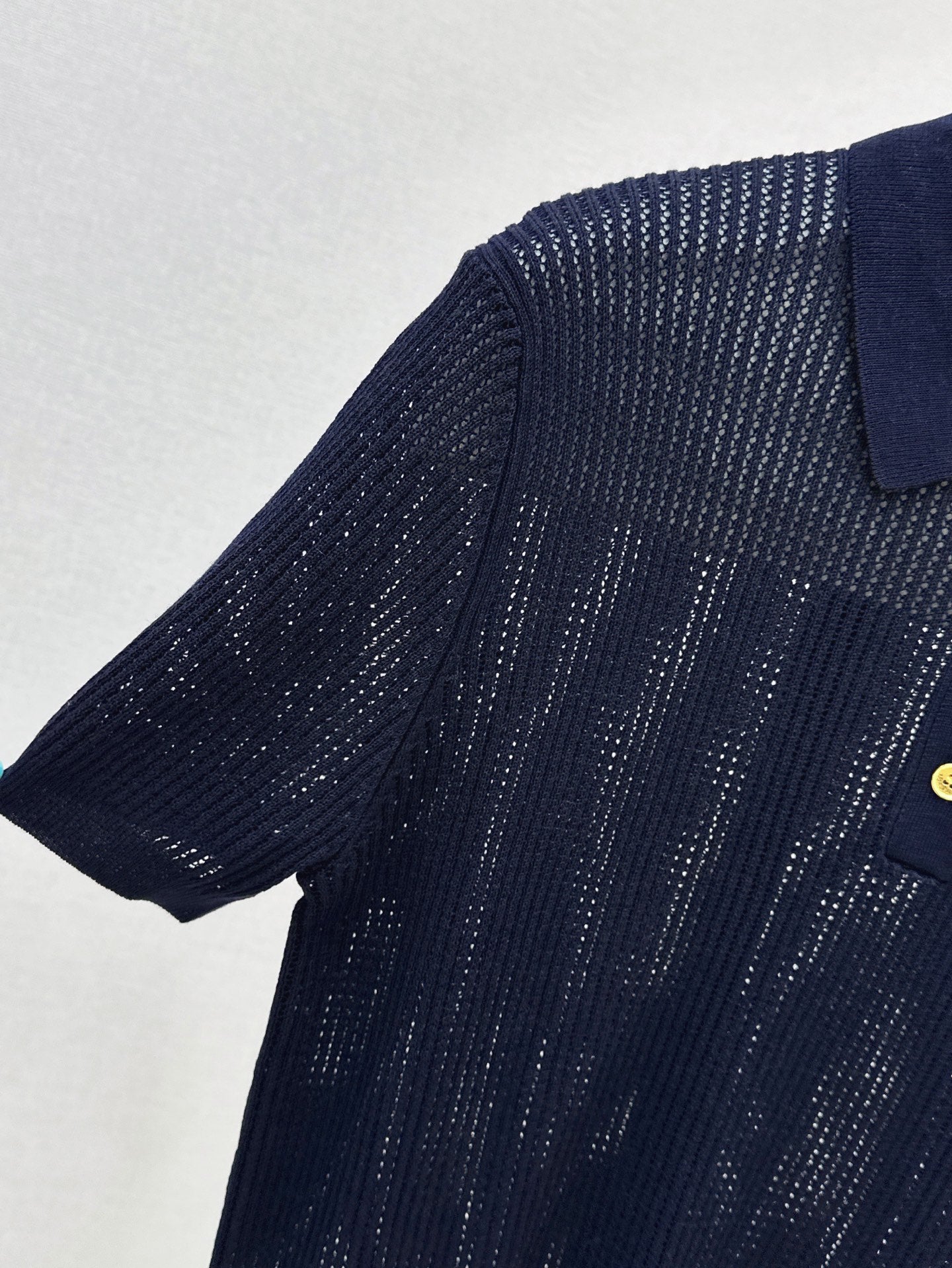 Loro 25ss knit polo shirt