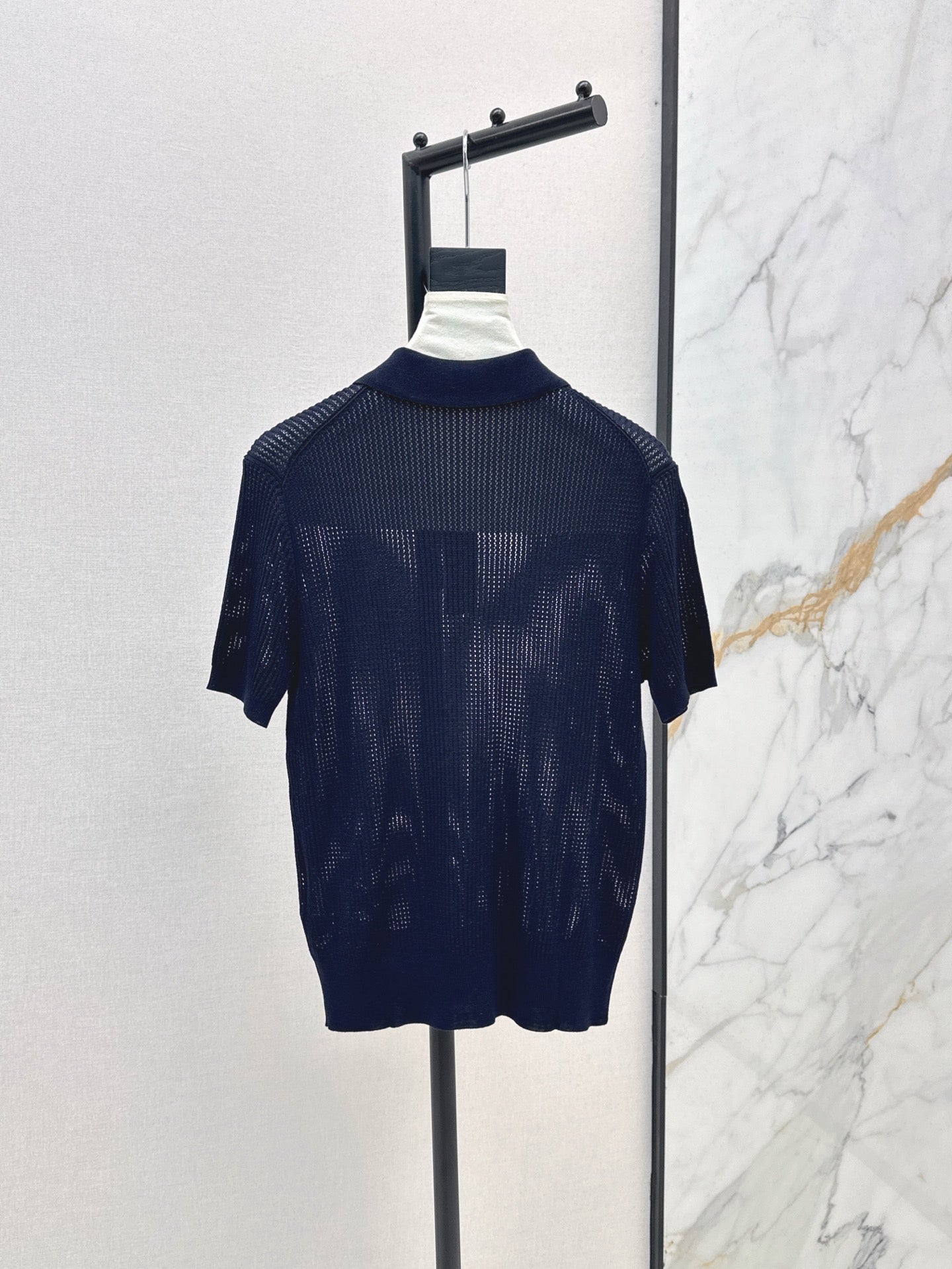 Loro 25ss knit polo shirt