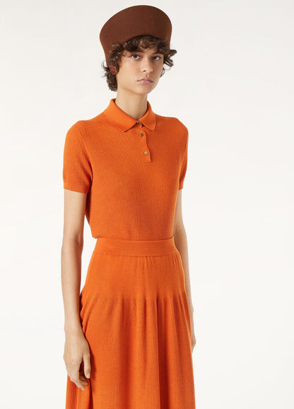 Loro 25ss knit polo shirt