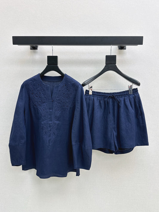 Loro 25ss linen suit