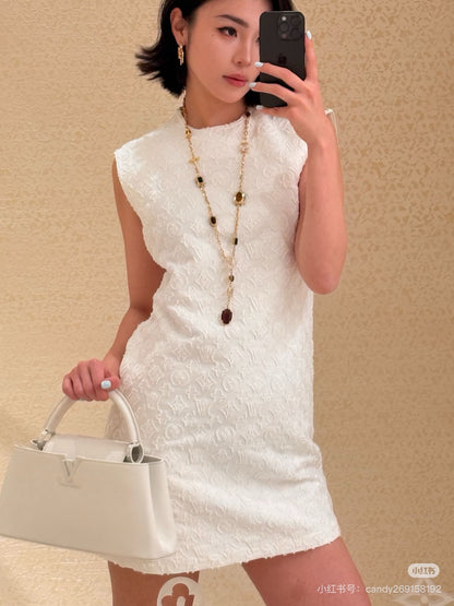 Louis 25ss jacquard dress