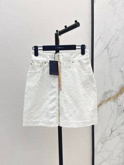 Louis 25ss jacquard skirt