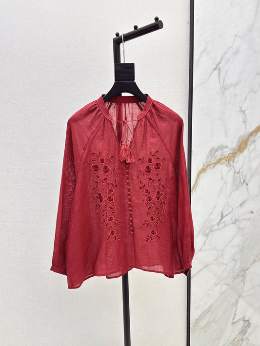 Loro 25ss linen shirt