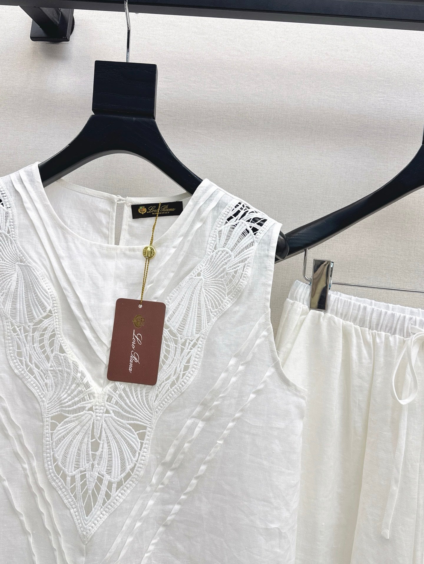 Loro 25ss linen suit