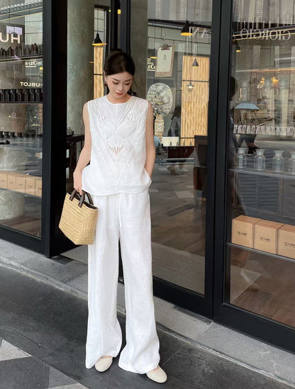 Loro 25ss linen suit