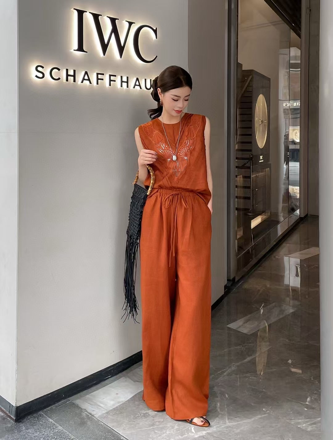 Loro 25ss linen suit