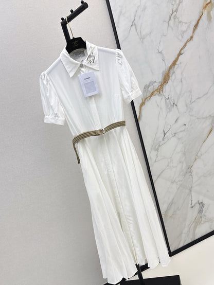 Chan 25ss embroidered dress