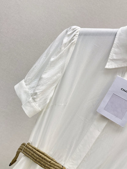 Chan 25ss embroidered dress