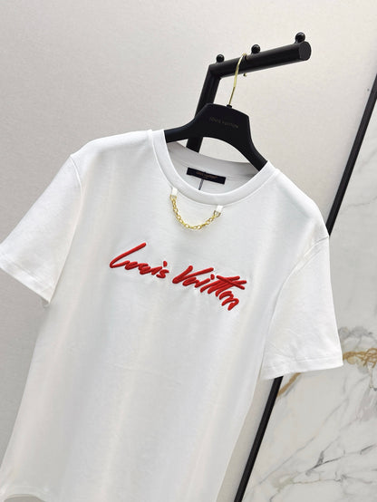 Loui 25ss embroidered t-shirt