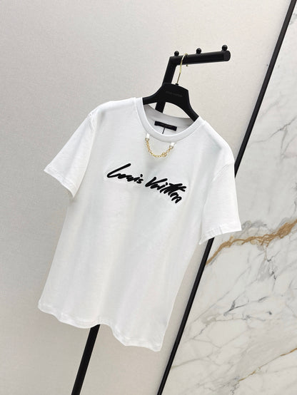 Loui 25ss embroidered t-shirt