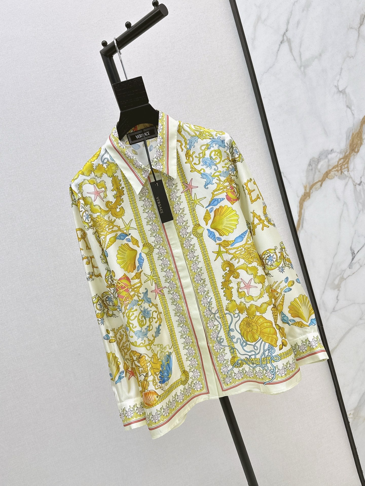 Vers 25ss Silk shirt